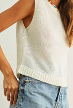 Sleeveless Knit Top