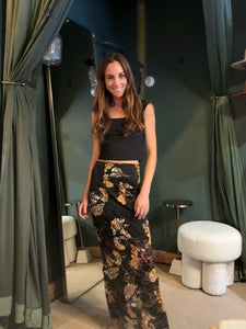 Floral Lace Skirt