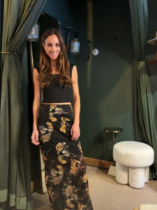 Floral Lace Skirt