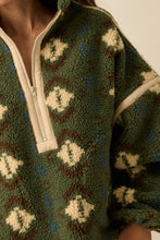 Geo-Print Sherpa Jacket