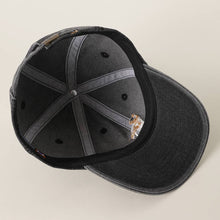 Golden Retriever Embroidered Denim Baseball Hat