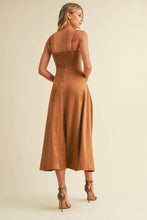 Suede Midi Dress