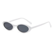 Minimalist Small Oval Sunglasses
