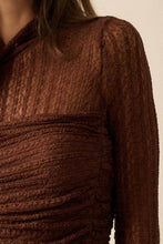 Lace Ruched Bodysuit