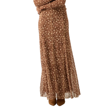 Fawn Print Mesh Skirt