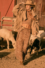 Fawn Print Mesh Skirt