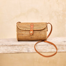 Ata Rattan Crossbody Bag