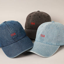 USA Denim Baseball Hat