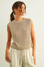 Sleeveless Knit Top