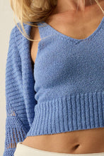 Crochet Cardigan & Tank Set