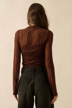 Lace Ruched Bodysuit