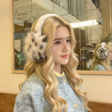 Leopard Plush Earmuffs