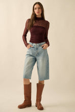 Lace Ruched Bodysuit