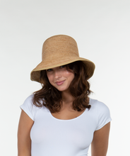 Raffia Crochet Bucket Hat