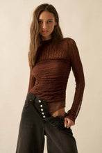 Lace Ruched Bodysuit