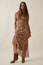 Fawn Print Mesh Skirt