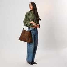 Neve Croc Embossed Tote