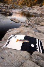 River Fish Handwoven Blanket