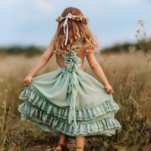 Nellie Ruffle Maxi Dress