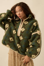Geo-Print Sherpa Jacket
