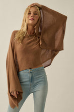 Sheer Knit Poncho
