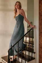 Button Front Tencel Maxi Dress
