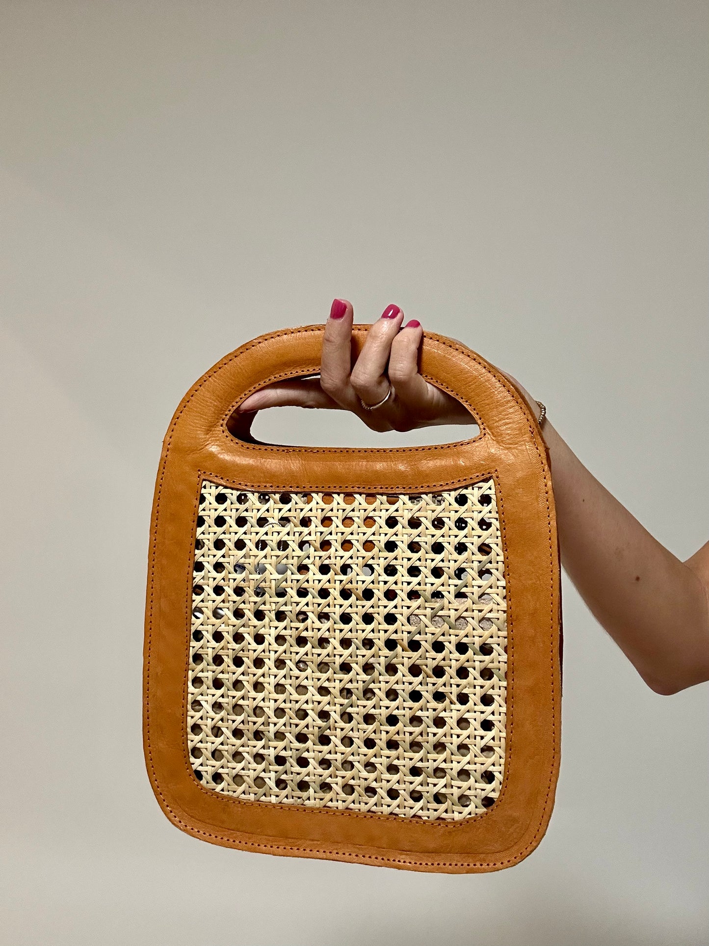 Intan Wicker Crossbody