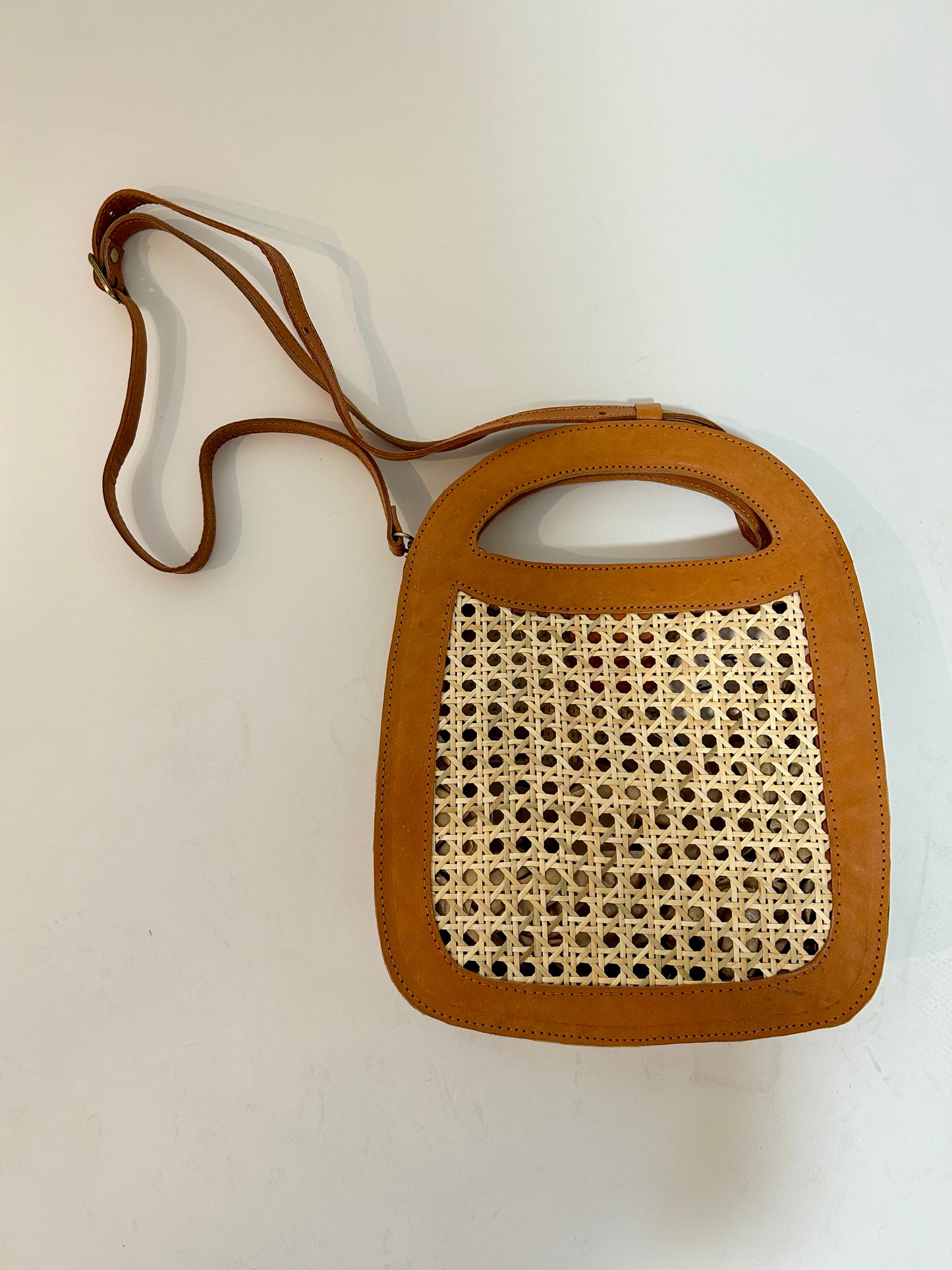Intan Wicker Crossbody