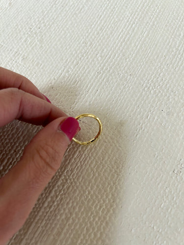Hammered Band Ring