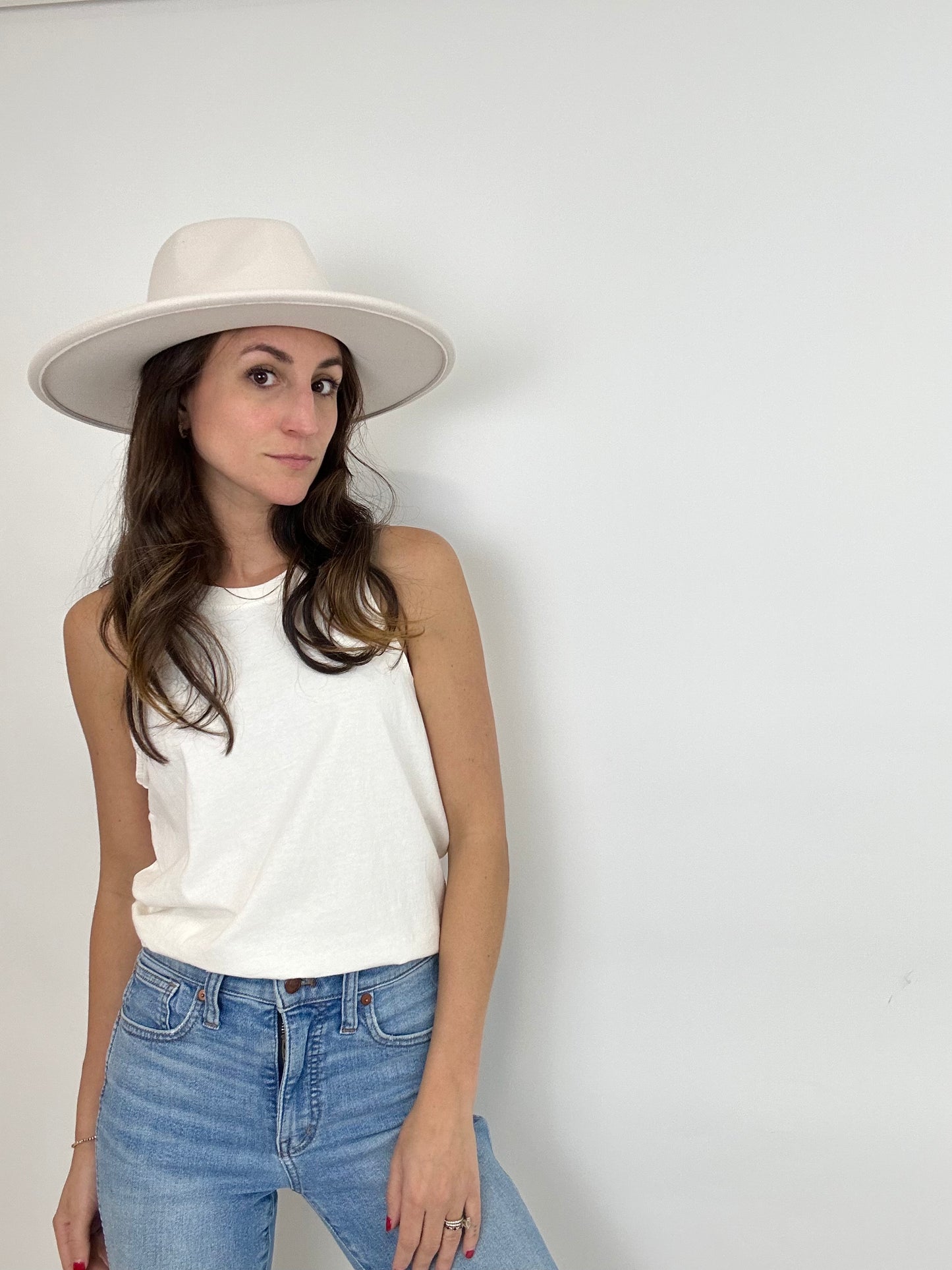 Ariel Vegan Felt Rancher Hat