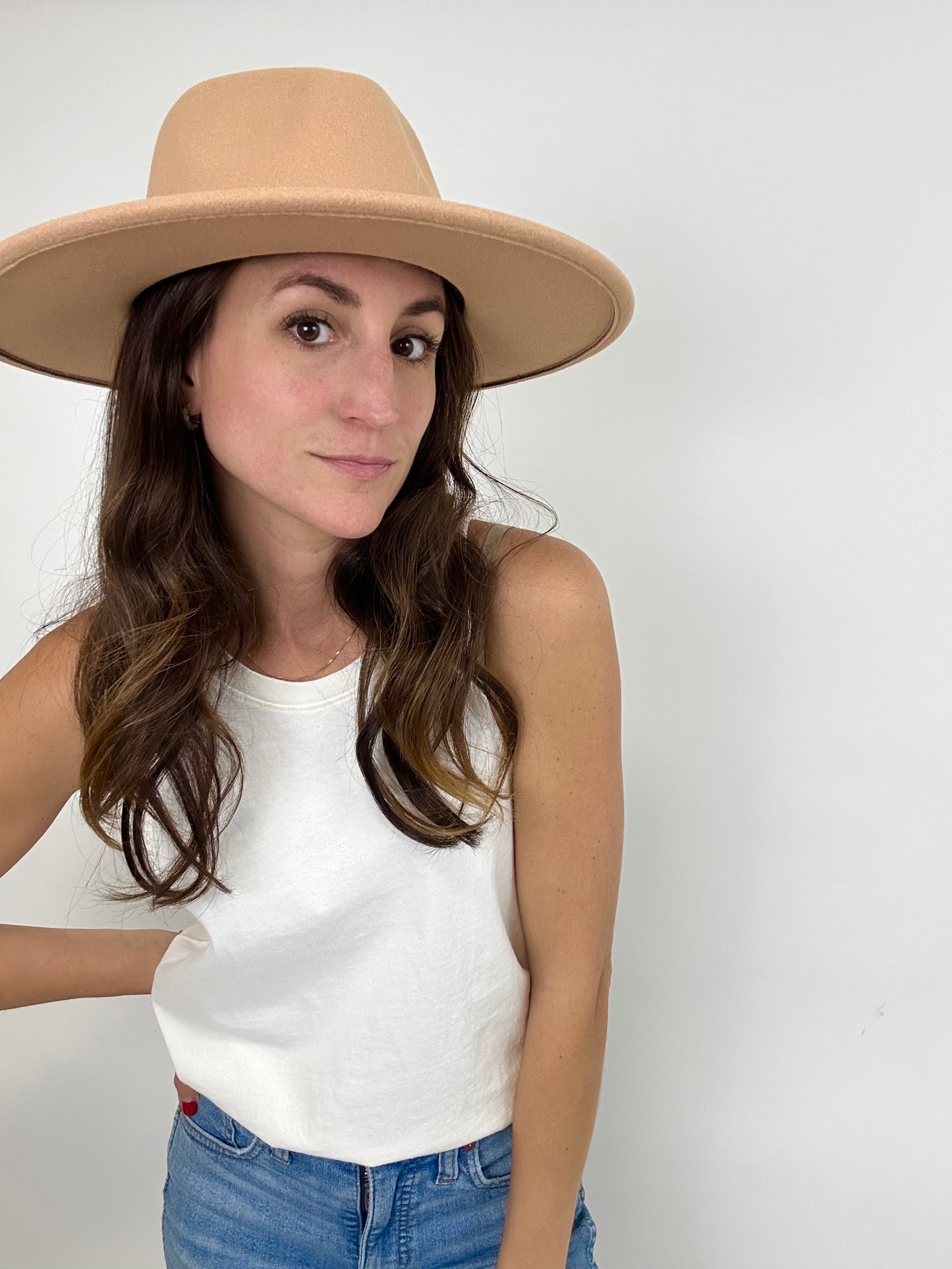 Ariel Vegan Felt Rancher Hat