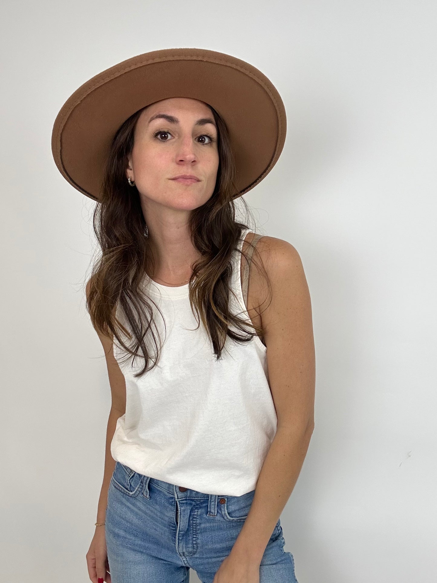 Ariel Vegan Felt Rancher Hat