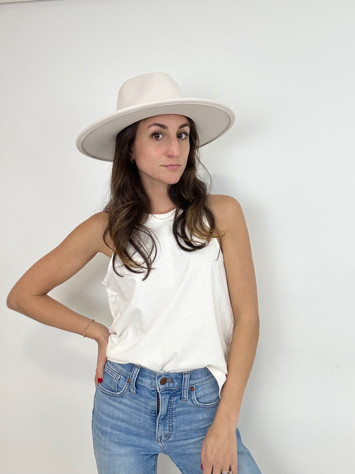 Ariel Vegan Felt Rancher Hat