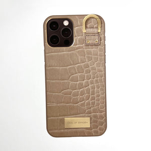 Warm Beige Croco Atelier Phone Case