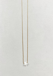Mother Pearl Star Necklace