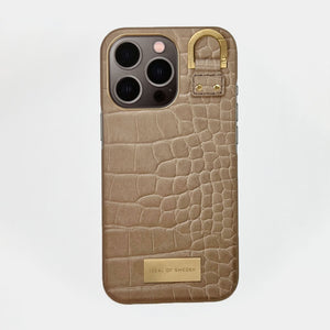 Warm Beige Croco Atelier Phone Case