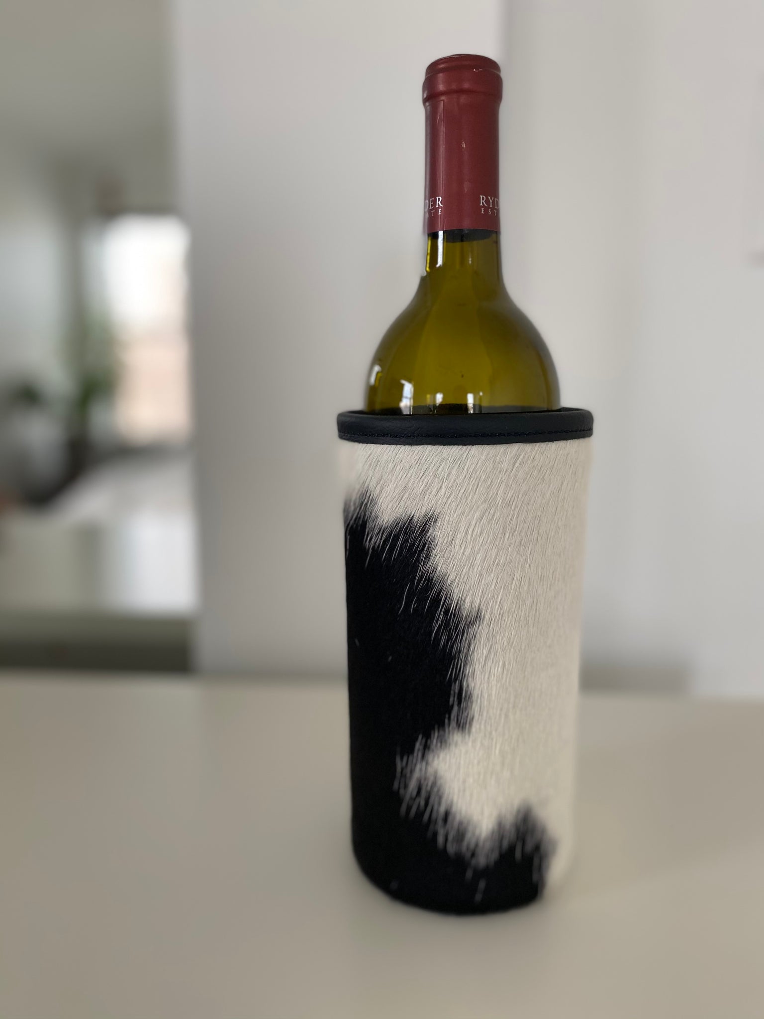 Cowhide Wine Koozie – Seventy West
