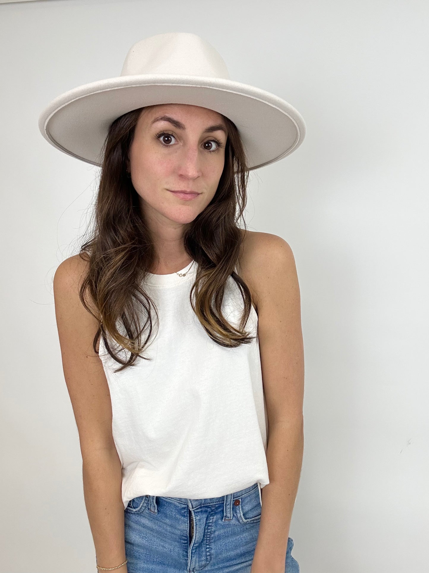 Ariel Vegan Felt Rancher Hat
