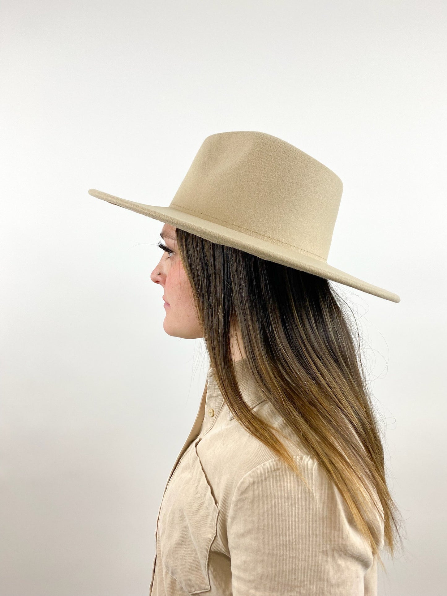 Ariel Vegan Felt Rancher Hat